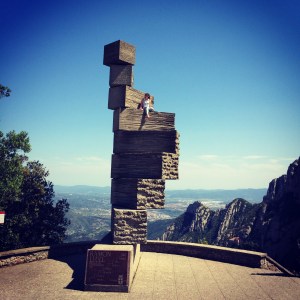 Looking calmer than I felt